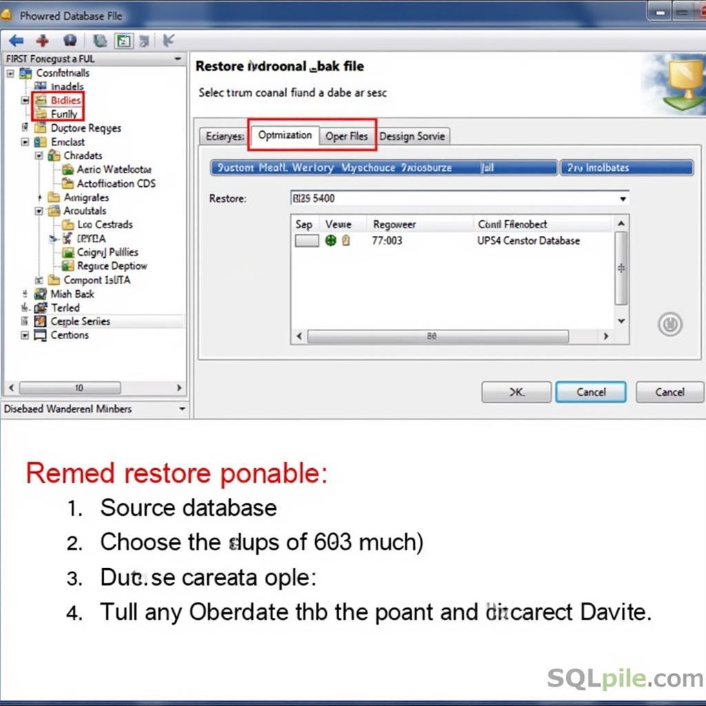 Restore Database từ File Backup (.bak) trên SQL Server 2008