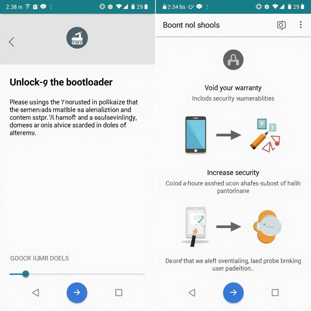 Rủi ro khi unlock bootloader trên Android