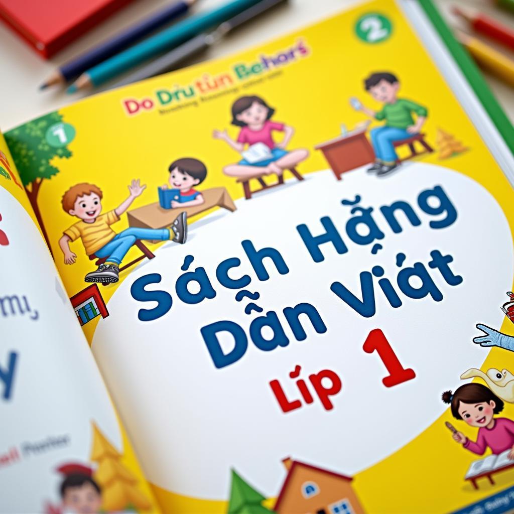 Sách hướng dẫn dạy tiếng Việt lớp 1 - Bìa sách