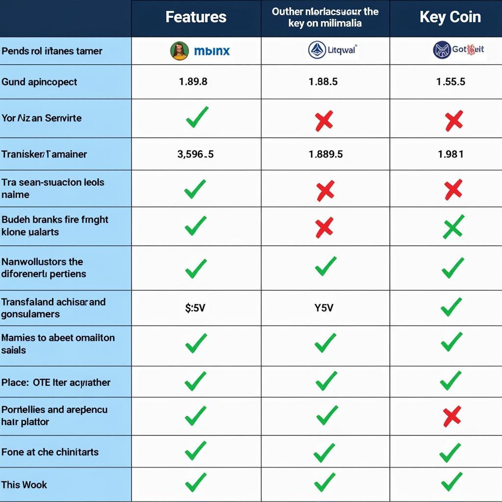 So sánh Yinc Coin