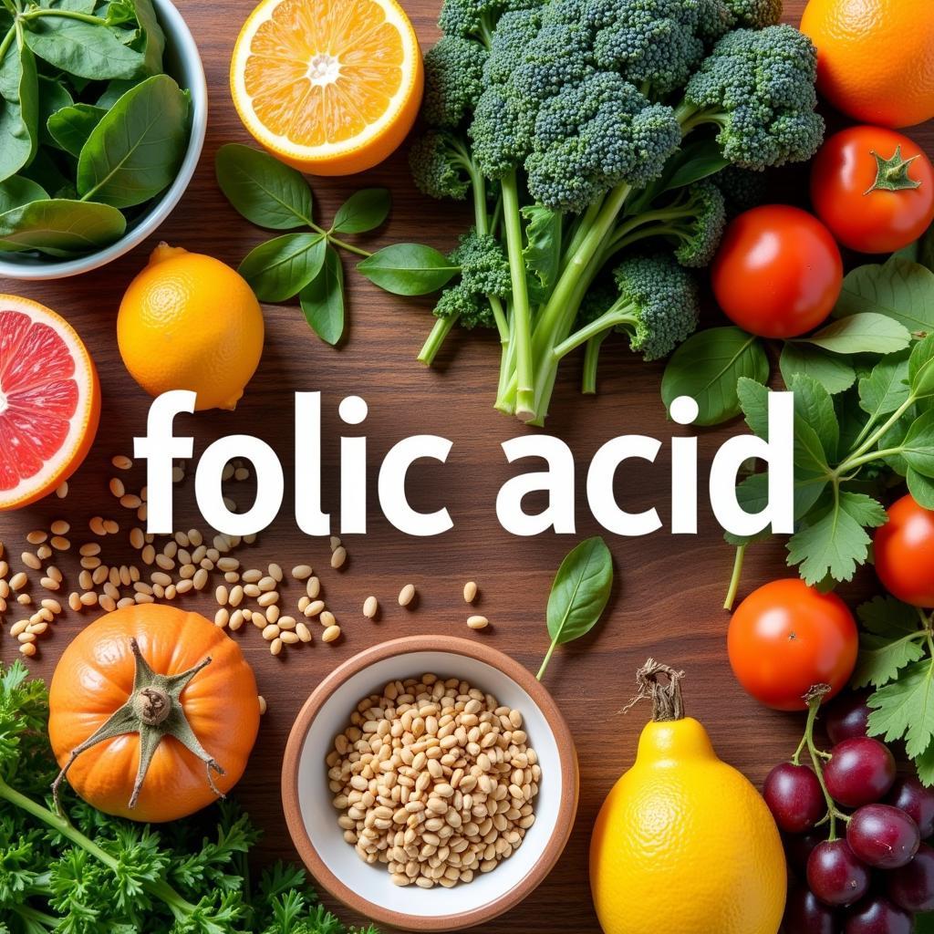 Thực phẩm giàu axit folic