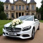 Cho thuê xe cưới Mercedes C200 sang trọng cho ngày cưới