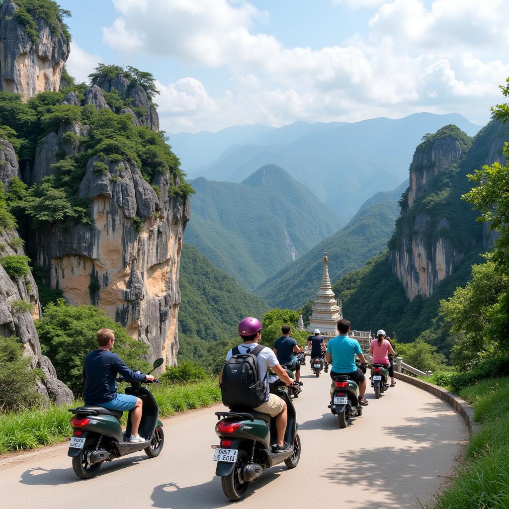 Thuê xe điện Đà Nẵng tham quan Ngũ Hành Sơn