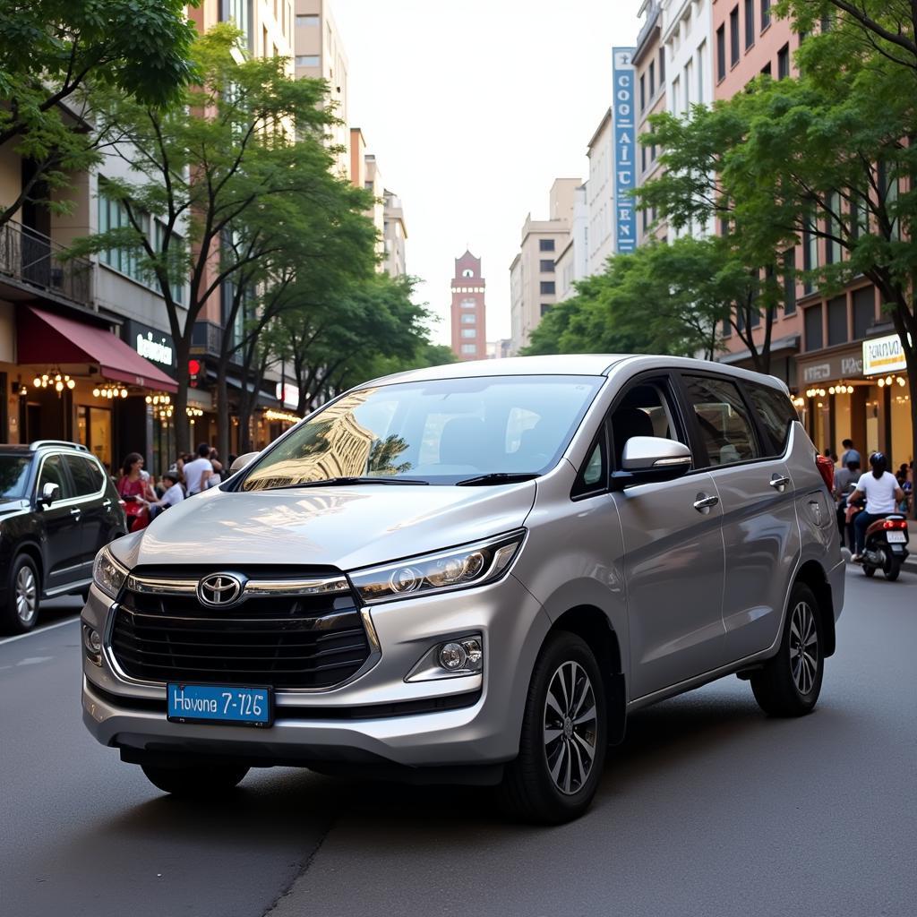 Thuê xe Innova 7 chỗ tại Hà Nội giá rẻ