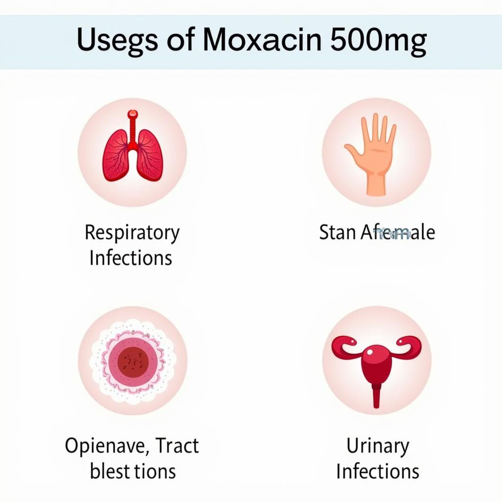 Công dụng của thuốc Moxacin 500mg