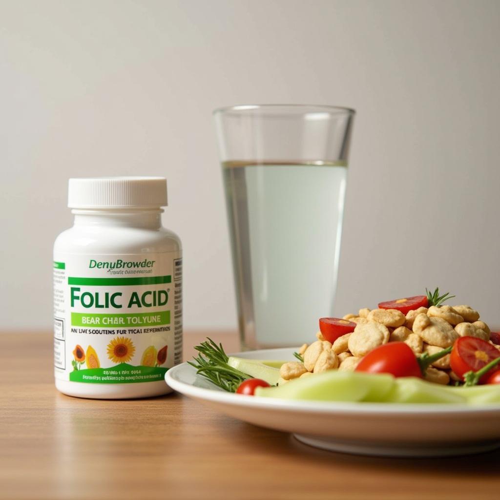 Viên uống bổ sung axit folic