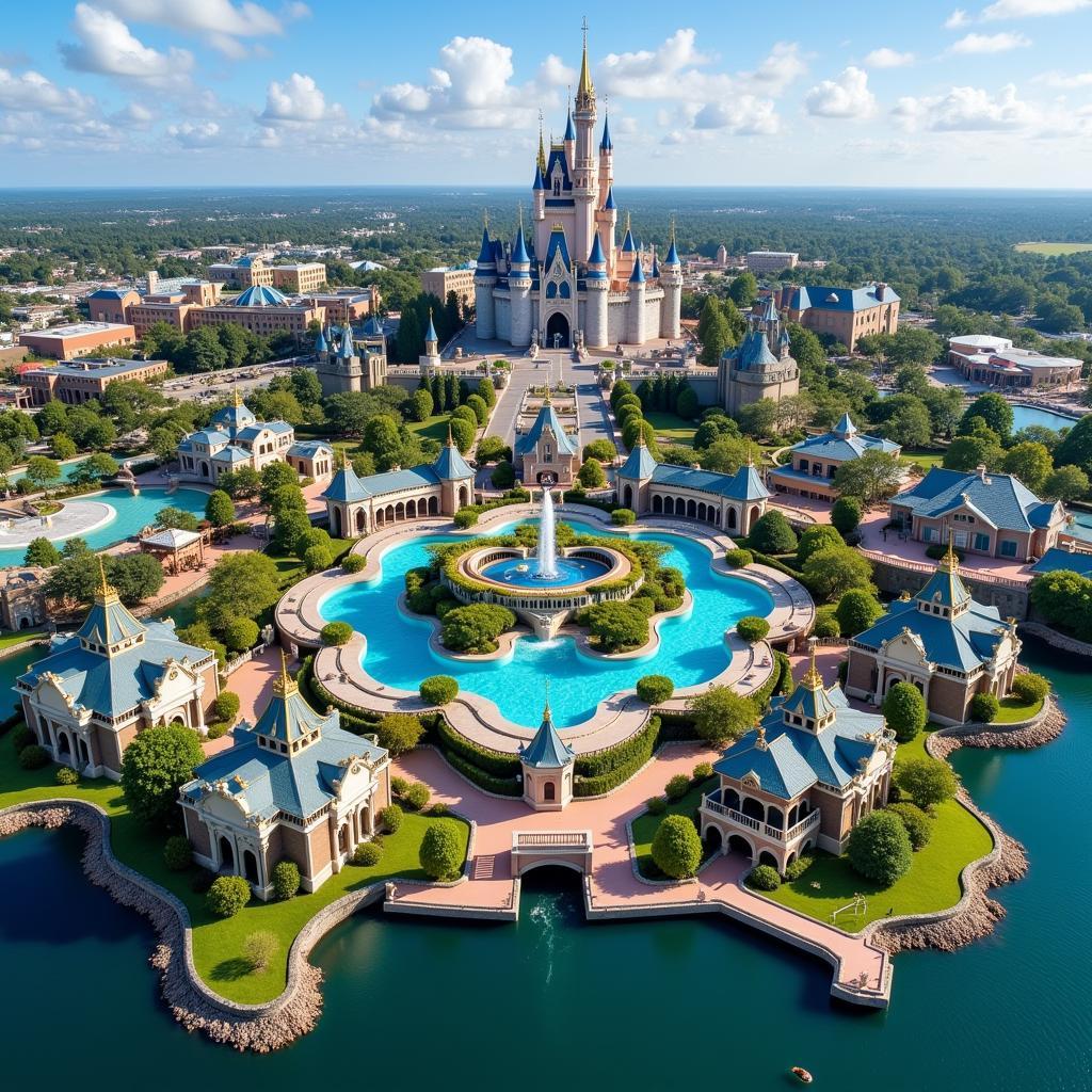 Walt Disney World Florida - Toàn Cảnh Rộng Lớn