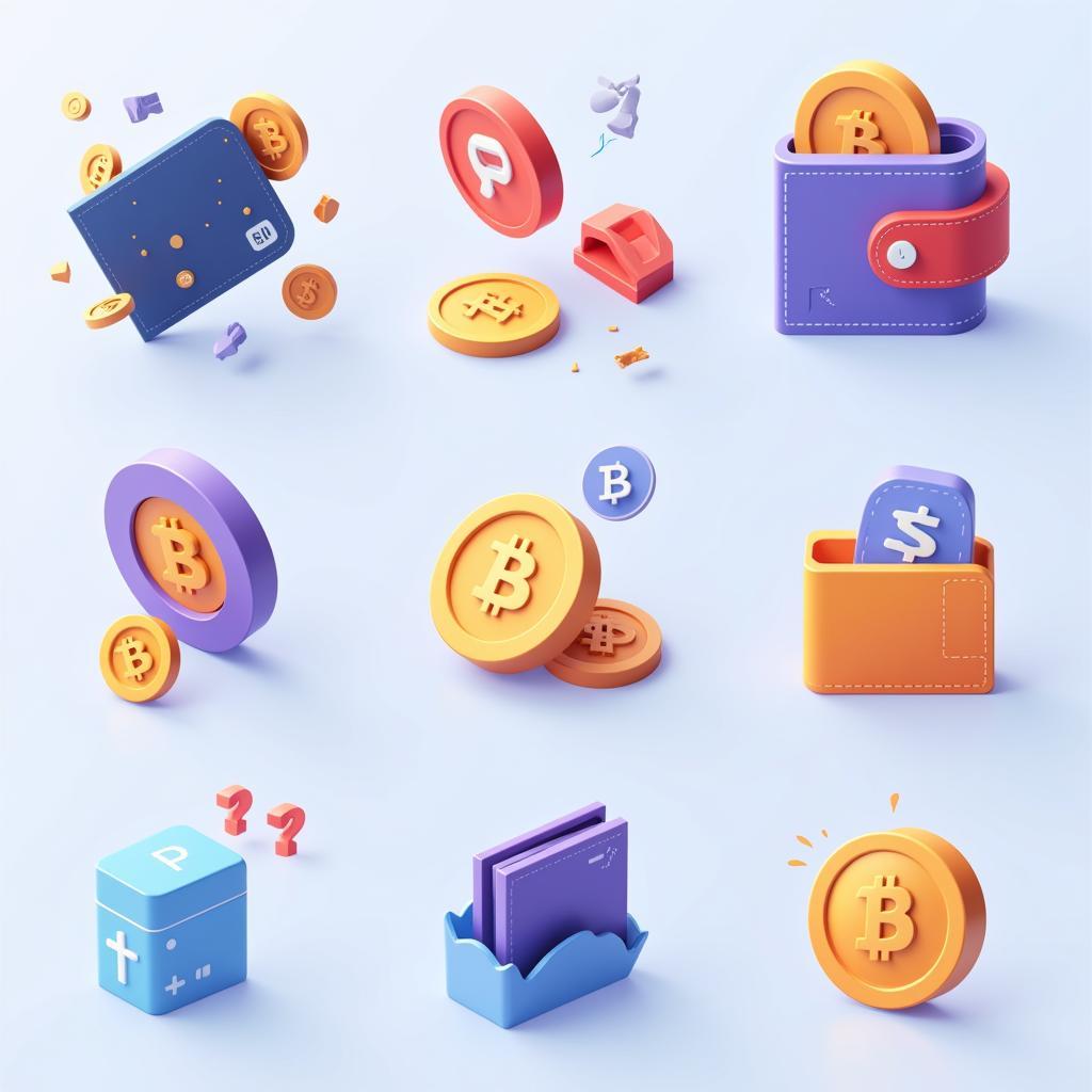 Xu hướng thiết kế Coin Wallet Icon trong tương lai